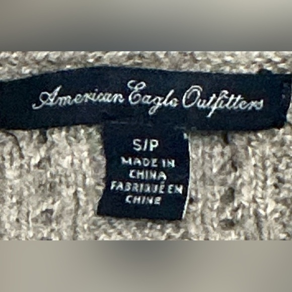 American Eagle Cable Knit Sweater, Light Tan Color - Picture 8 of 8